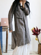 Pure Linen Comfortable Long Shirt